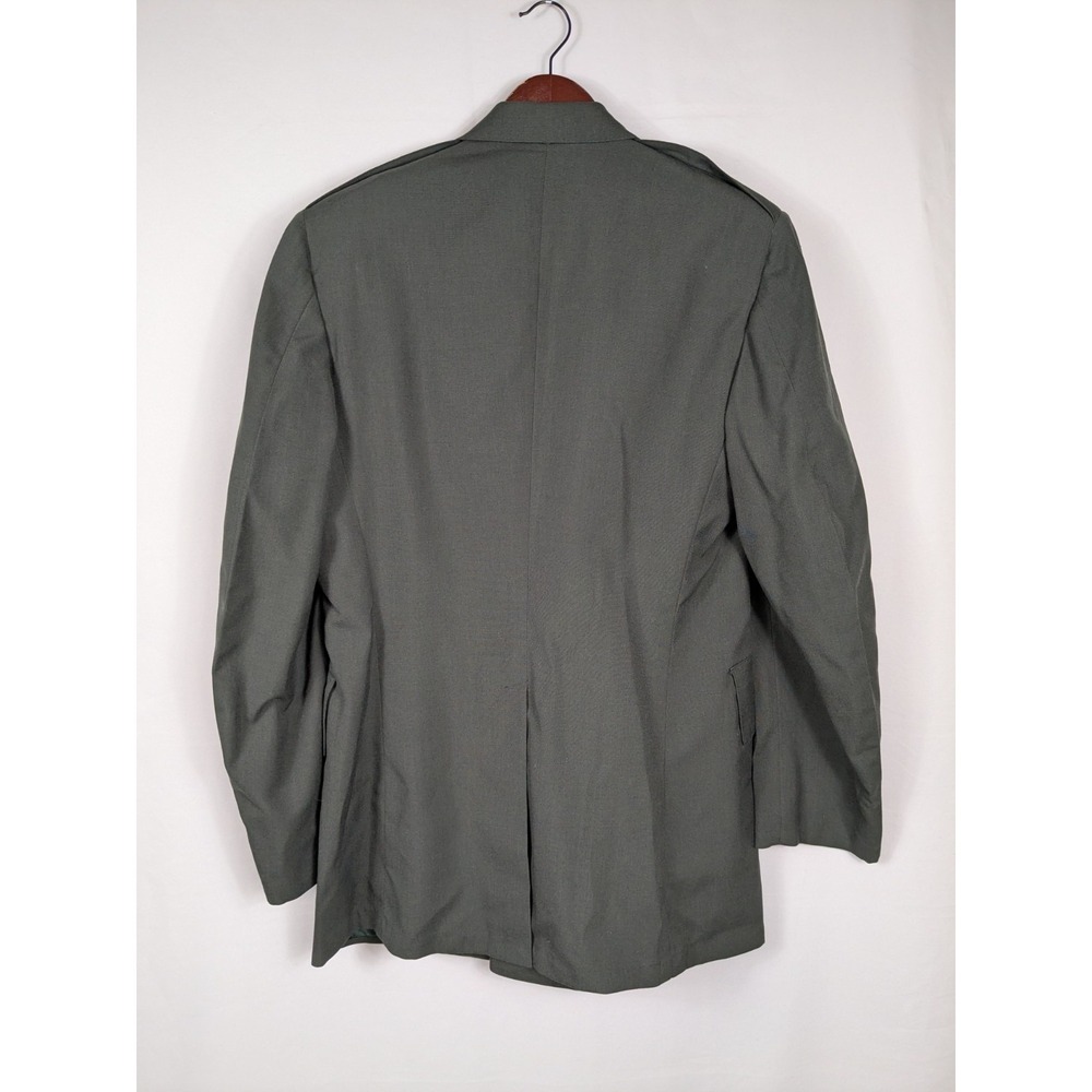Vintage US Army Military Coat Jacket Mens 38L Green Class A Dress Uniform 2924 - Picture 4 of 10